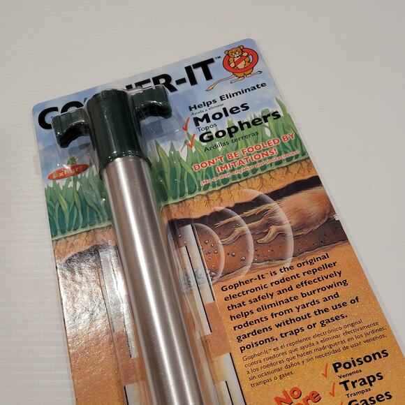gopher-it By Exhart (Gopher Removal Tool) New, sealed. - Picture 2 of 13
